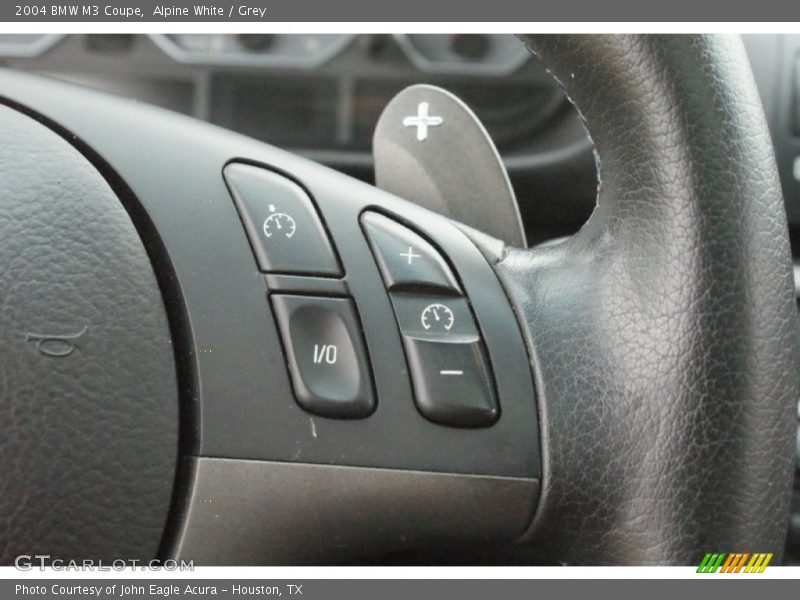 Controls of 2004 M3 Coupe
