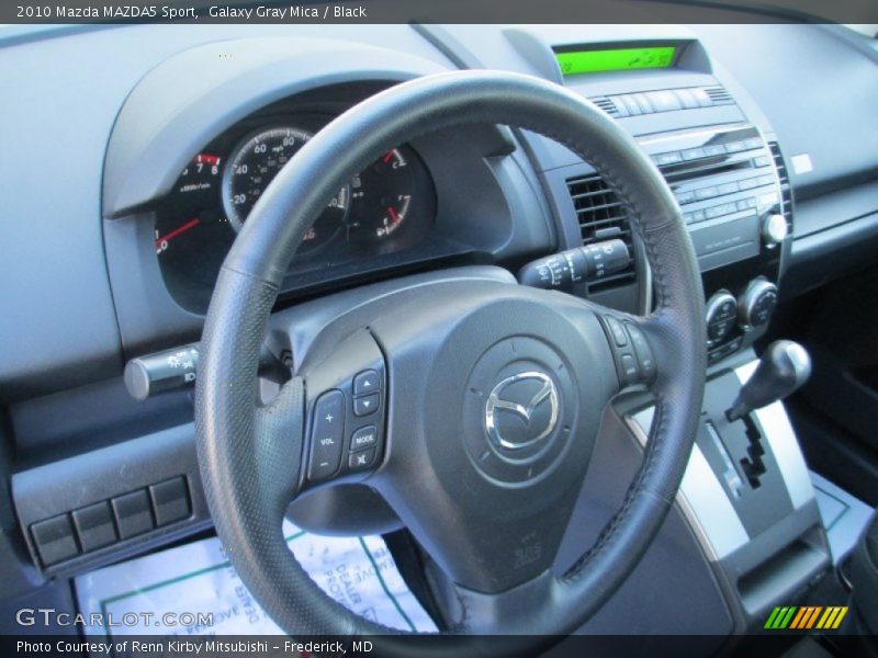 Galaxy Gray Mica / Black 2010 Mazda MAZDA5 Sport