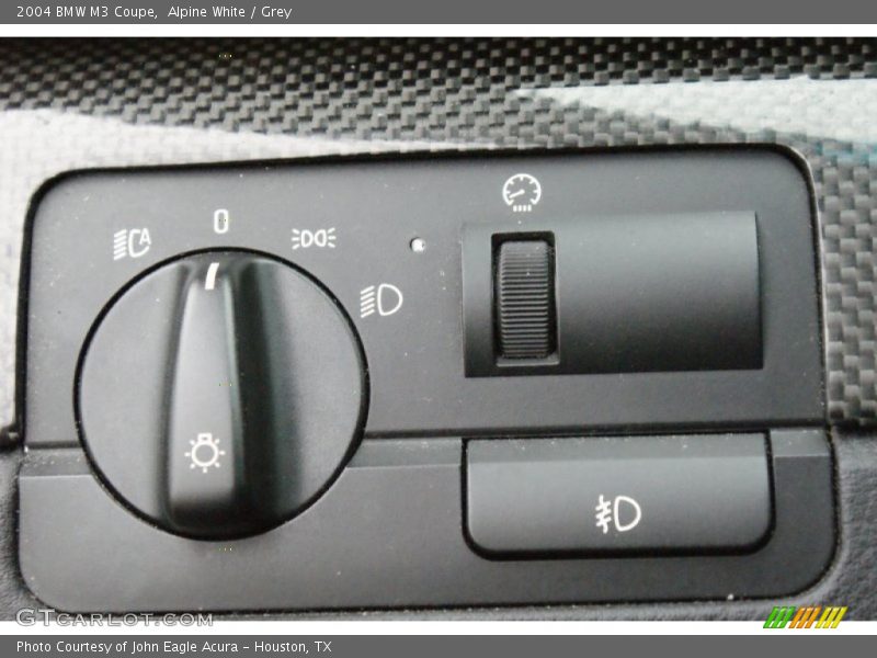 Alpine White / Grey 2004 BMW M3 Coupe