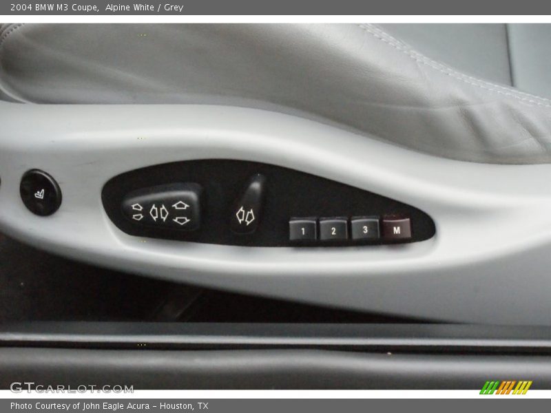 Alpine White / Grey 2004 BMW M3 Coupe