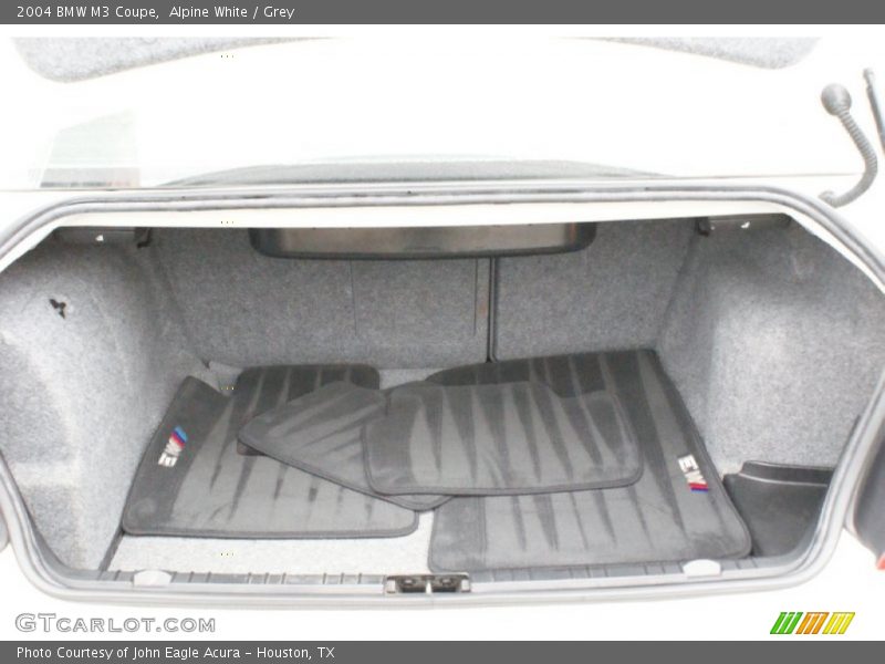 Alpine White / Grey 2004 BMW M3 Coupe