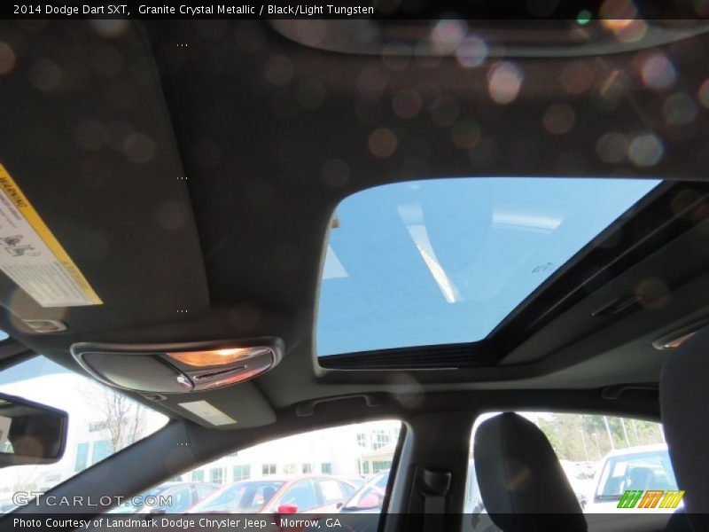 Granite Crystal Metallic / Black/Light Tungsten 2014 Dodge Dart SXT