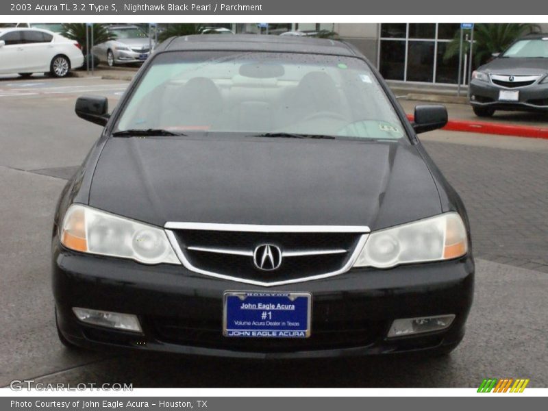 Nighthawk Black Pearl / Parchment 2003 Acura TL 3.2 Type S