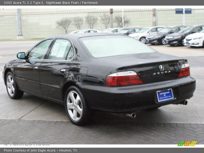 Nighthawk Black Pearl / Parchment 2003 Acura TL 3.2 Type S