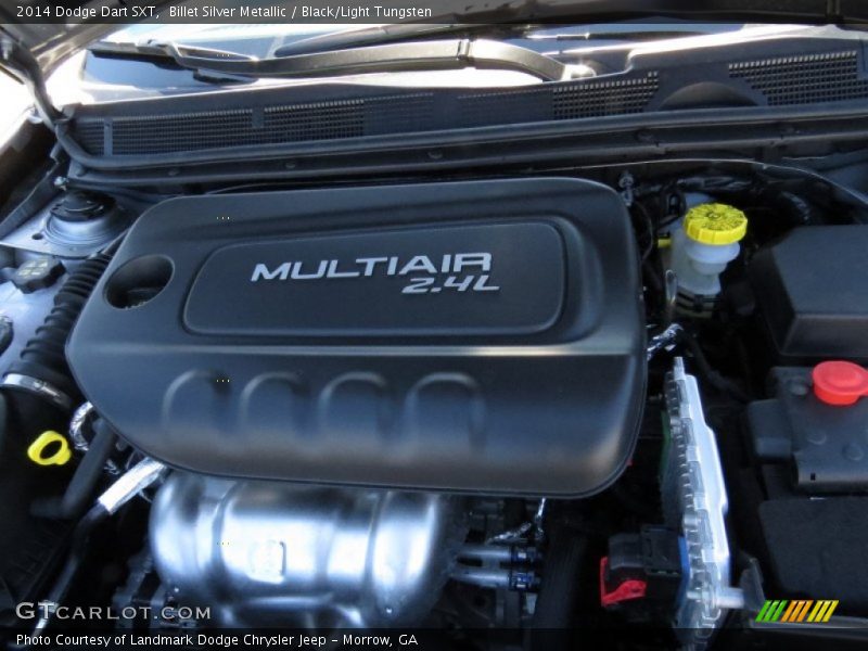 Billet Silver Metallic / Black/Light Tungsten 2014 Dodge Dart SXT