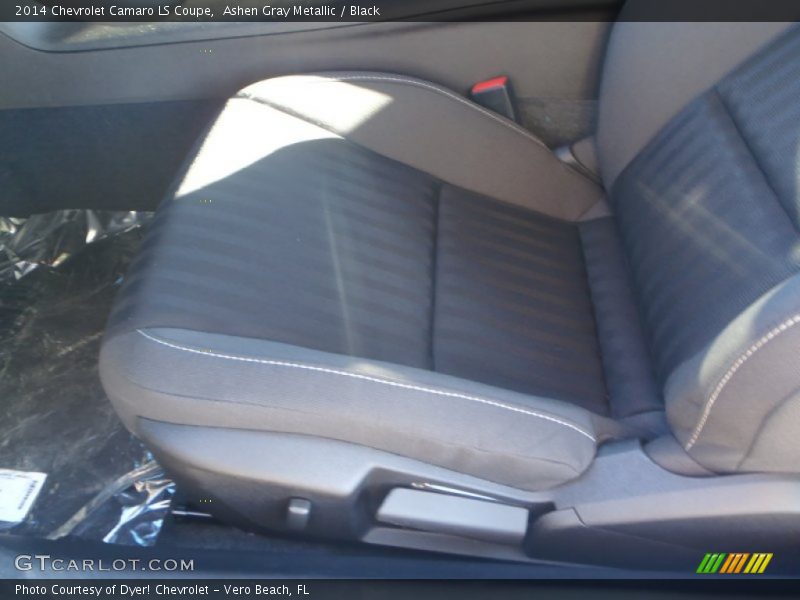 Ashen Gray Metallic / Black 2014 Chevrolet Camaro LS Coupe