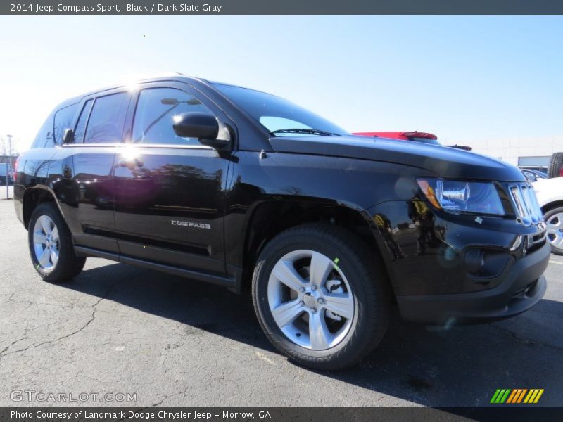 Black / Dark Slate Gray 2014 Jeep Compass Sport