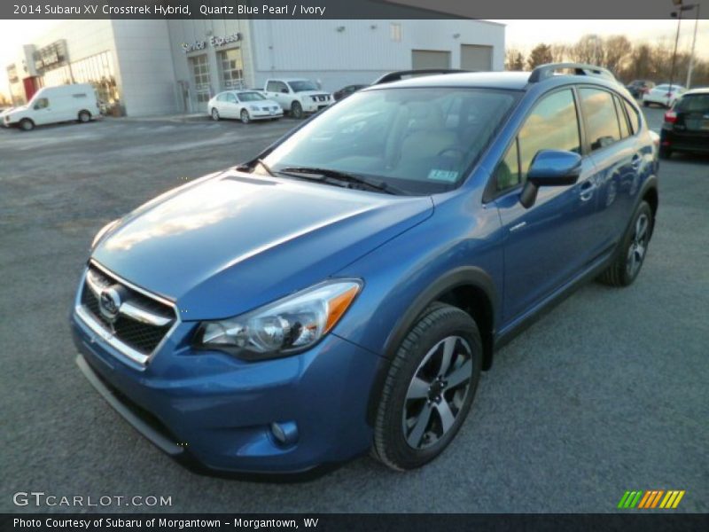 Quartz Blue Pearl / Ivory 2014 Subaru XV Crosstrek Hybrid