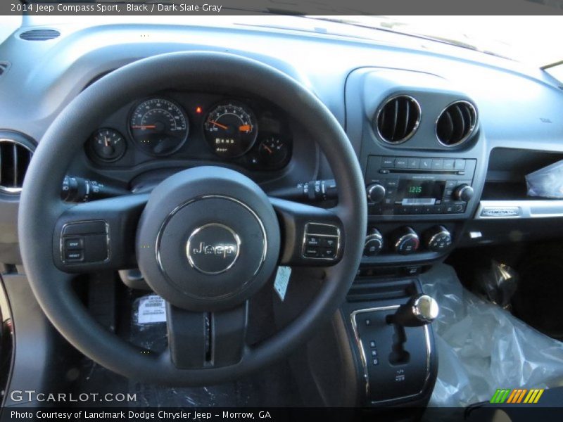 Black / Dark Slate Gray 2014 Jeep Compass Sport