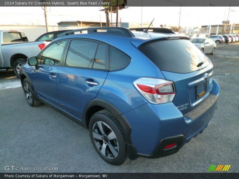 Quartz Blue Pearl / Ivory 2014 Subaru XV Crosstrek Hybrid