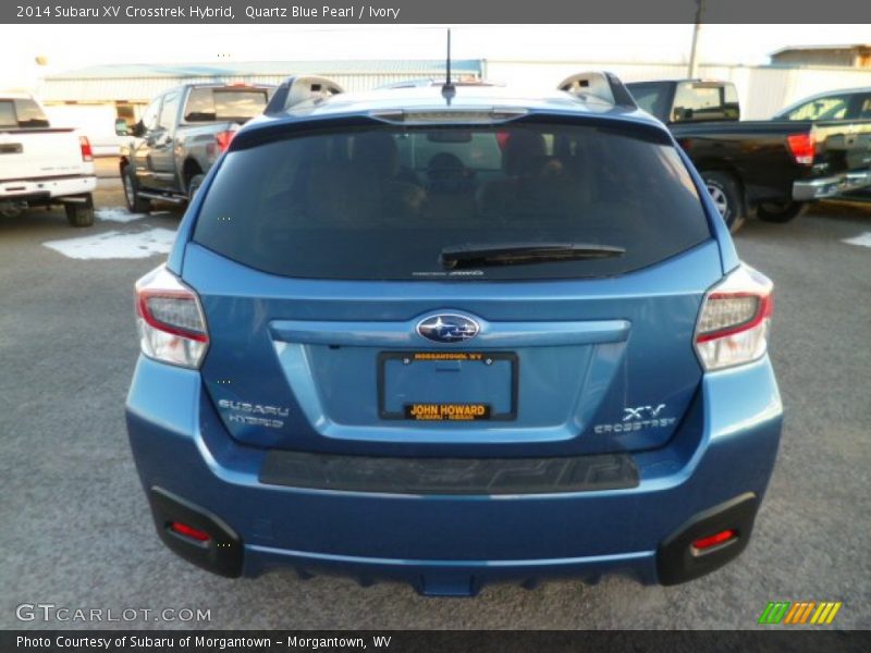 Quartz Blue Pearl / Ivory 2014 Subaru XV Crosstrek Hybrid