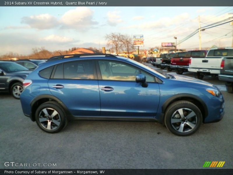 Quartz Blue Pearl / Ivory 2014 Subaru XV Crosstrek Hybrid