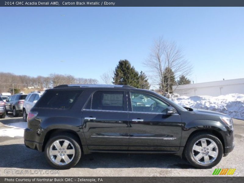 Carbon Black Metallic / Ebony 2014 GMC Acadia Denali AWD
