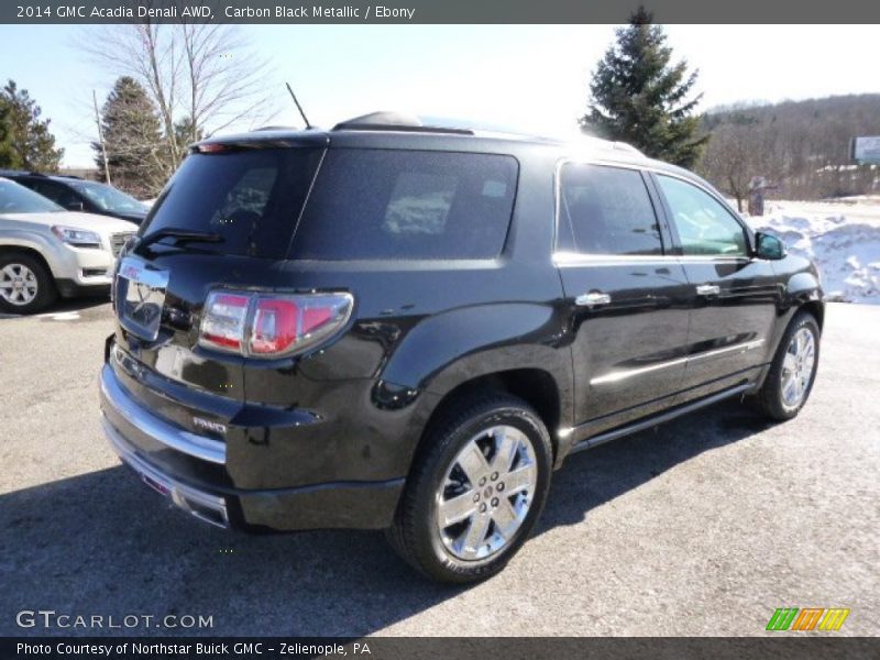 Carbon Black Metallic / Ebony 2014 GMC Acadia Denali AWD
