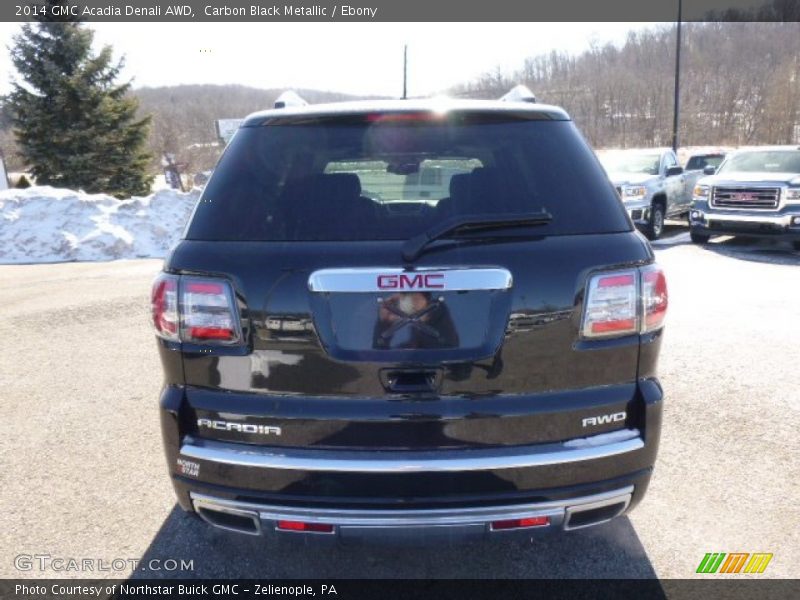 Carbon Black Metallic / Ebony 2014 GMC Acadia Denali AWD