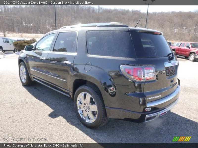 Carbon Black Metallic / Ebony 2014 GMC Acadia Denali AWD