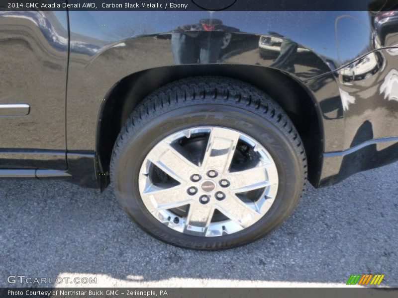 Carbon Black Metallic / Ebony 2014 GMC Acadia Denali AWD