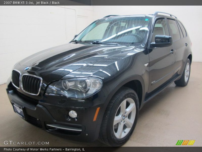 Jet Black / Black 2007 BMW X5 3.0si