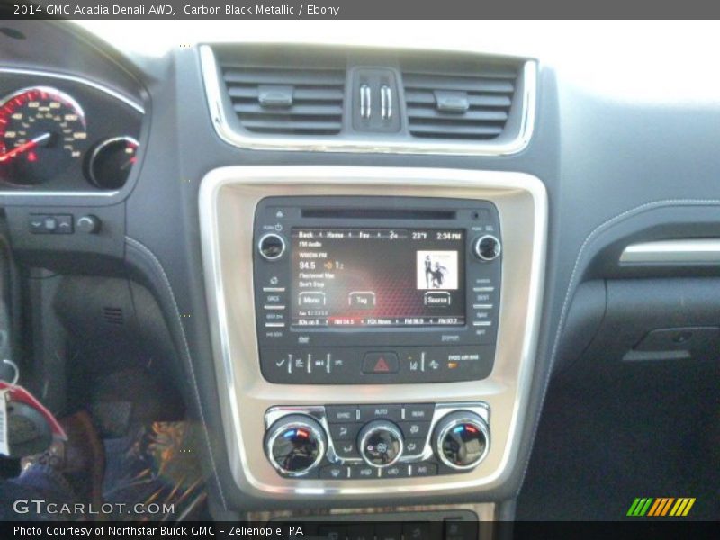 Carbon Black Metallic / Ebony 2014 GMC Acadia Denali AWD
