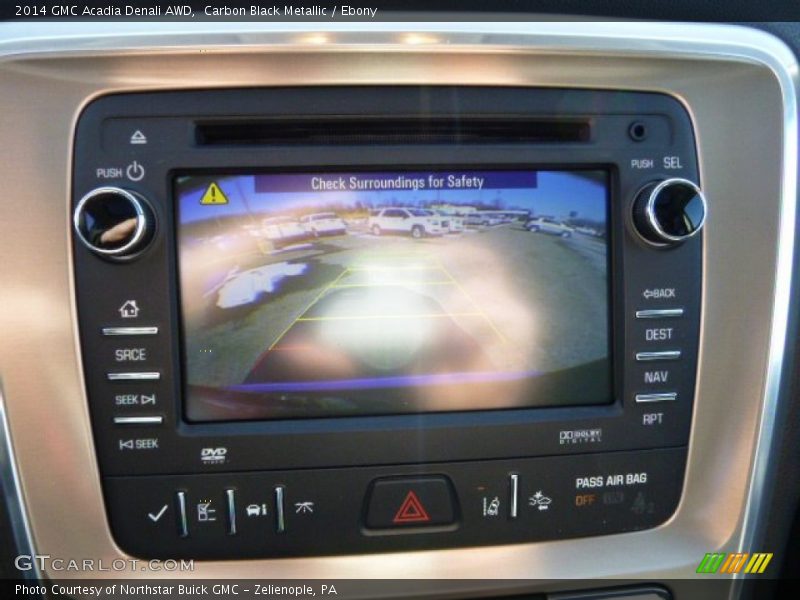 Carbon Black Metallic / Ebony 2014 GMC Acadia Denali AWD