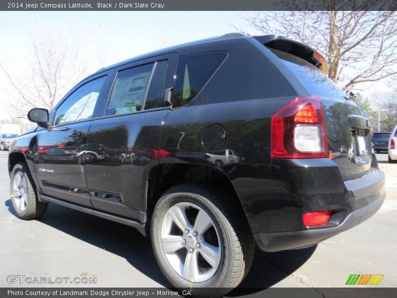 Black / Dark Slate Gray 2014 Jeep Compass Latitude