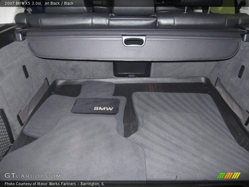 Jet Black / Black 2007 BMW X5 3.0si