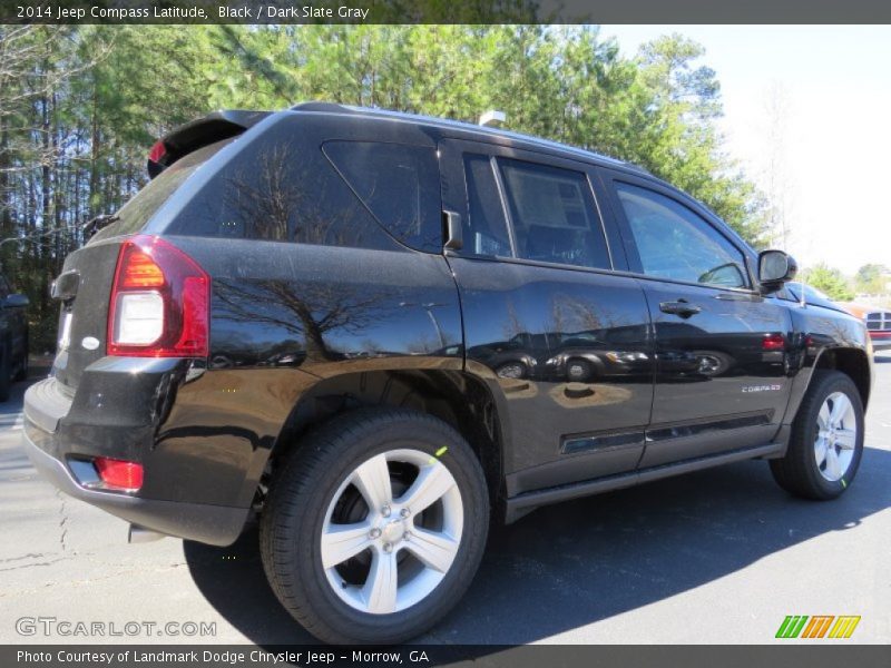 Black / Dark Slate Gray 2014 Jeep Compass Latitude