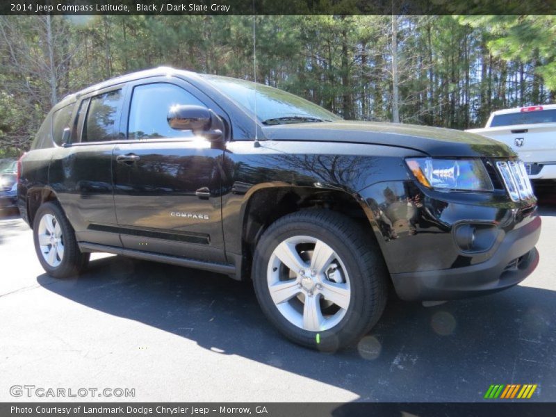 Black / Dark Slate Gray 2014 Jeep Compass Latitude