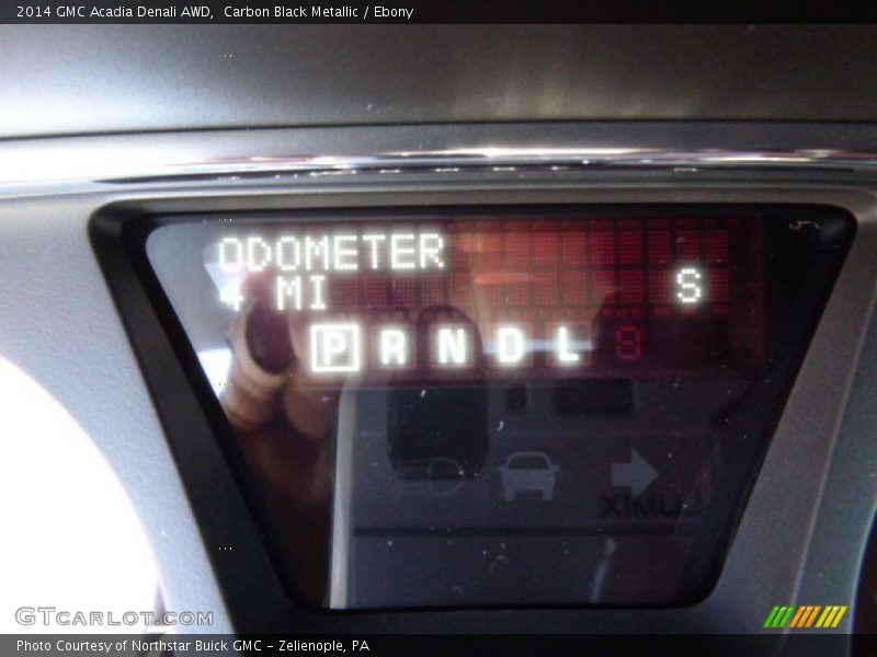 Carbon Black Metallic / Ebony 2014 GMC Acadia Denali AWD