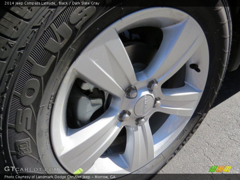 Black / Dark Slate Gray 2014 Jeep Compass Latitude