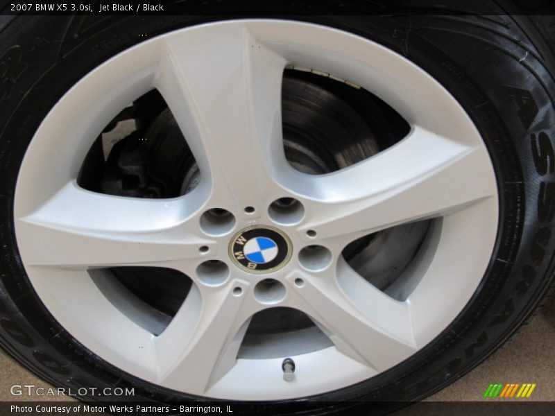 Jet Black / Black 2007 BMW X5 3.0si