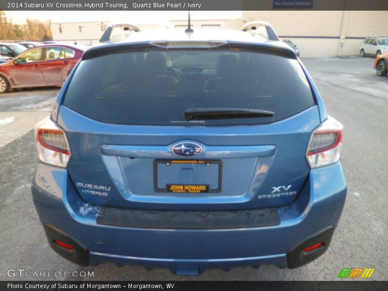 Quartz Blue Pearl / Ivory 2014 Subaru XV Crosstrek Hybrid Touring