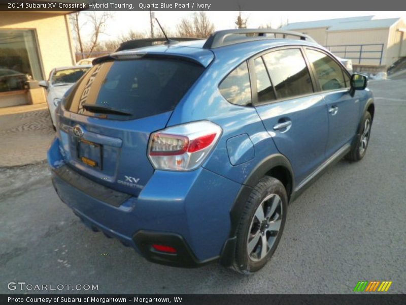 Quartz Blue Pearl / Ivory 2014 Subaru XV Crosstrek Hybrid Touring