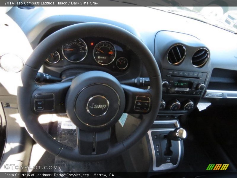 Black / Dark Slate Gray 2014 Jeep Compass Latitude