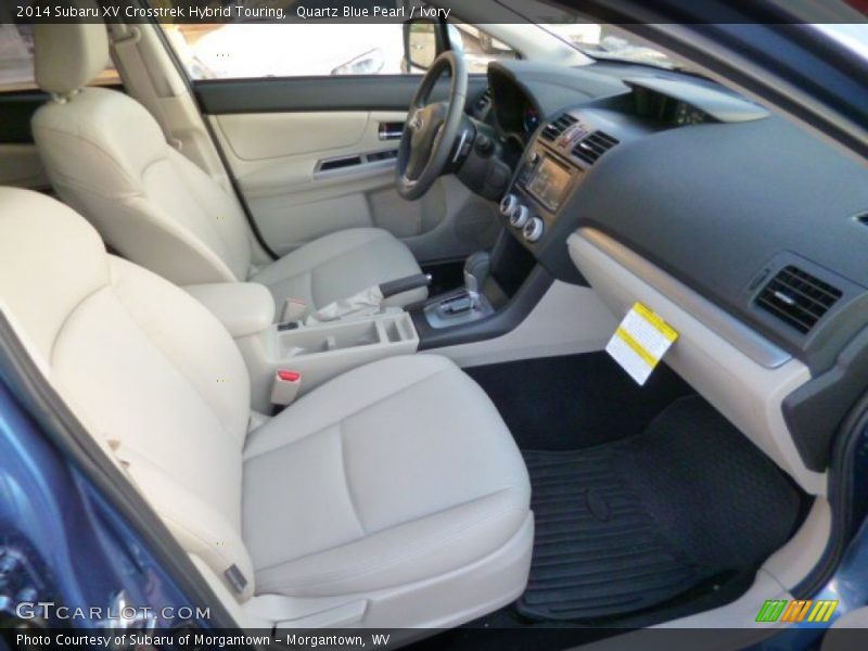 Quartz Blue Pearl / Ivory 2014 Subaru XV Crosstrek Hybrid Touring