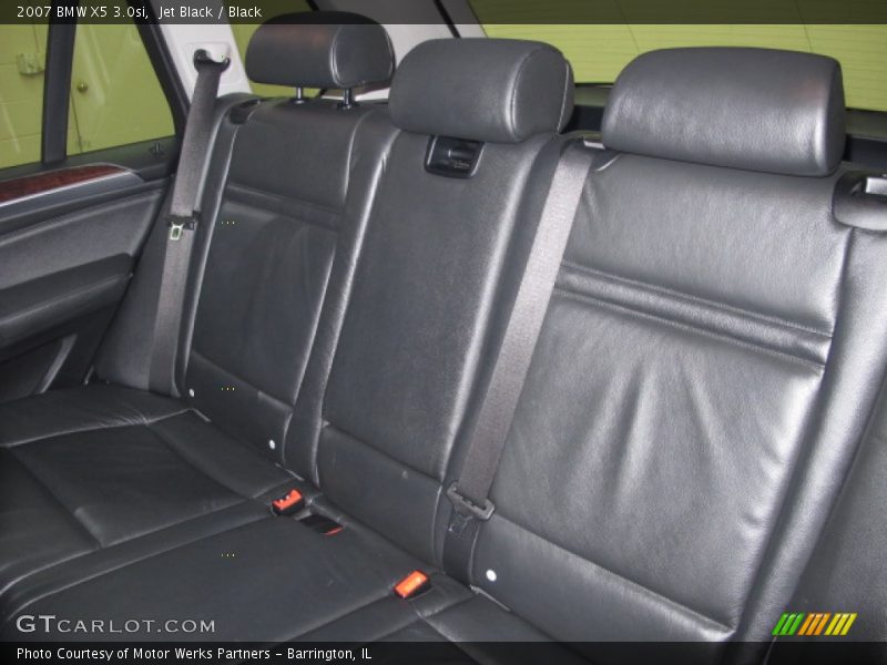 Jet Black / Black 2007 BMW X5 3.0si