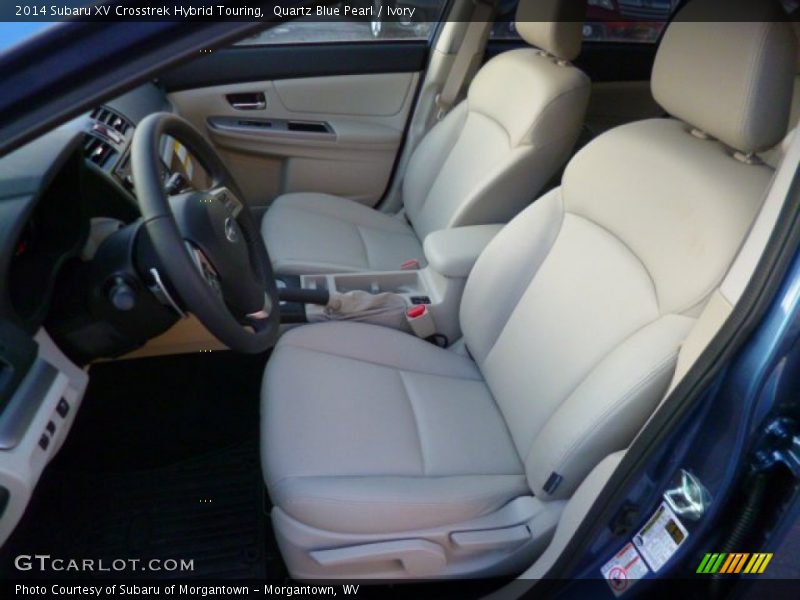 Quartz Blue Pearl / Ivory 2014 Subaru XV Crosstrek Hybrid Touring