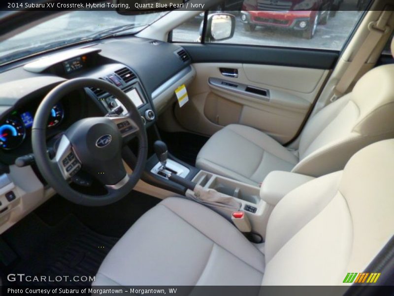  2014 XV Crosstrek Hybrid Touring Ivory Interior
