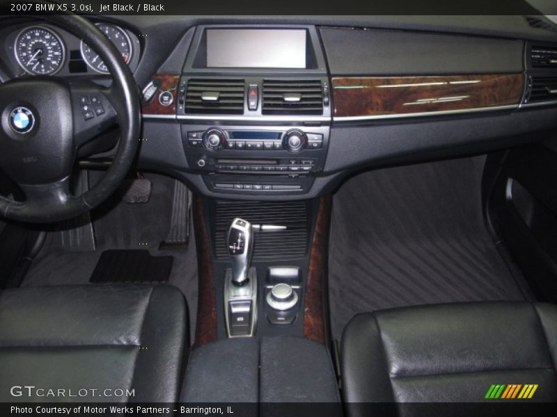 Jet Black / Black 2007 BMW X5 3.0si