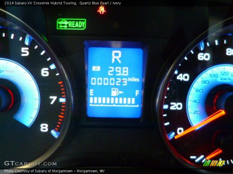 Quartz Blue Pearl / Ivory 2014 Subaru XV Crosstrek Hybrid Touring