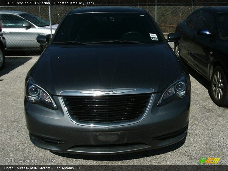 Tungsten Metallic / Black 2012 Chrysler 200 S Sedan