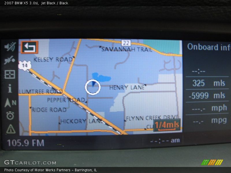 Jet Black / Black 2007 BMW X5 3.0si