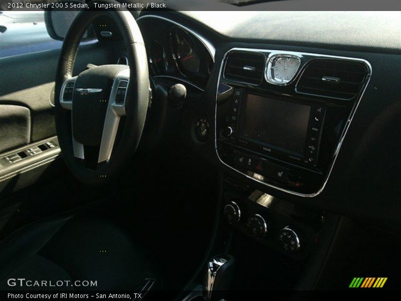 Tungsten Metallic / Black 2012 Chrysler 200 S Sedan