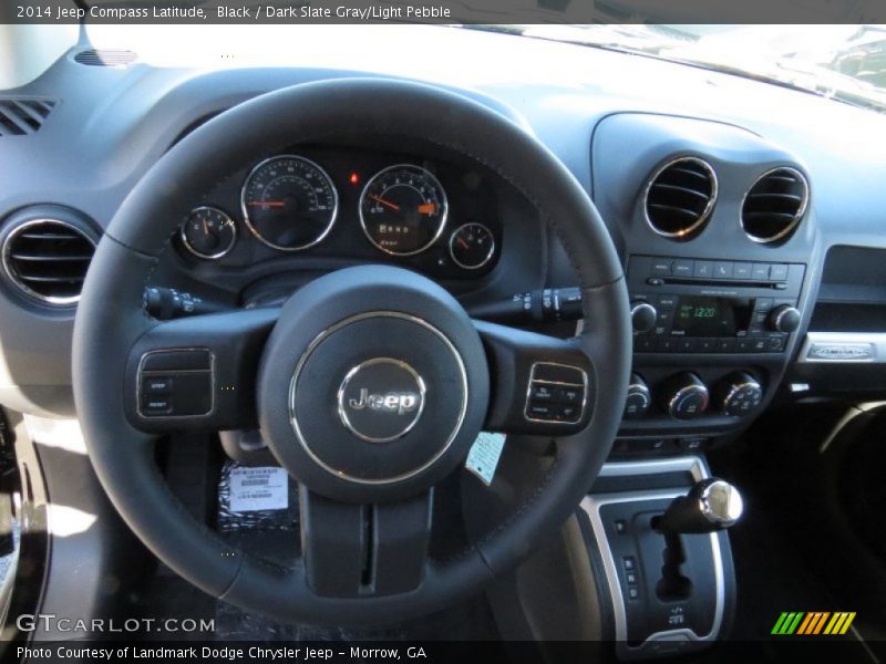 Black / Dark Slate Gray/Light Pebble 2014 Jeep Compass Latitude
