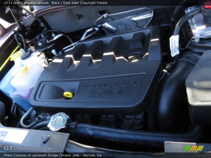 Black / Dark Slate Gray/Light Pebble 2014 Jeep Compass Latitude