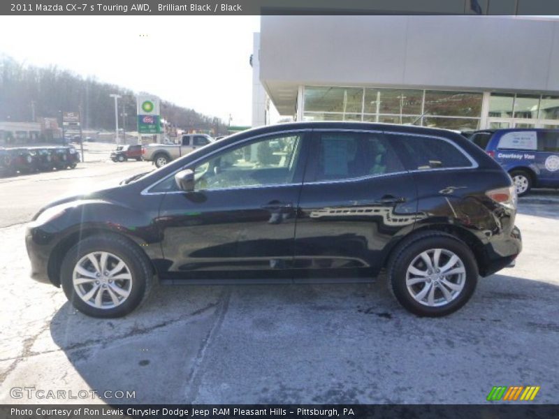 Brilliant Black / Black 2011 Mazda CX-7 s Touring AWD