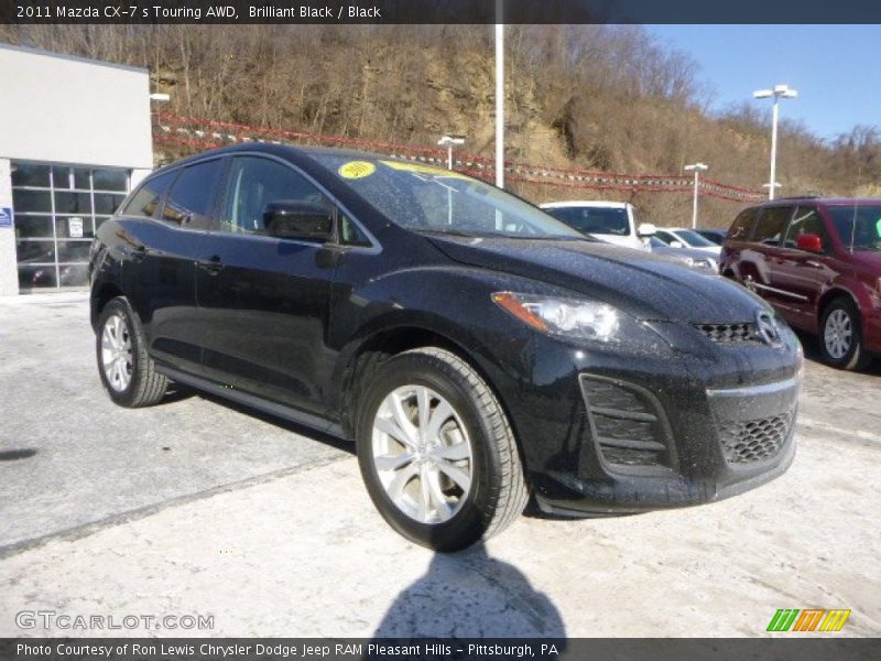 Brilliant Black / Black 2011 Mazda CX-7 s Touring AWD