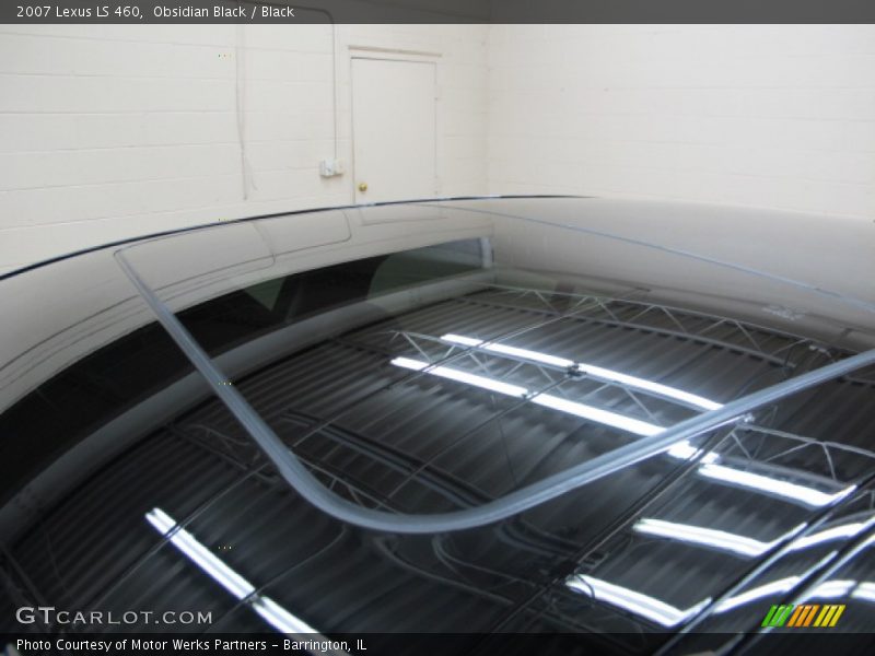 Obsidian Black / Black 2007 Lexus LS 460