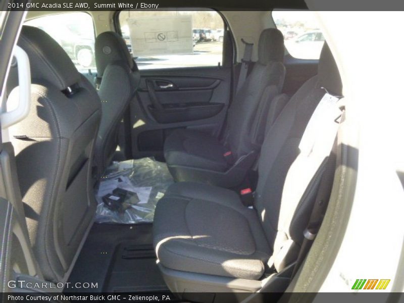 Summit White / Ebony 2014 GMC Acadia SLE AWD