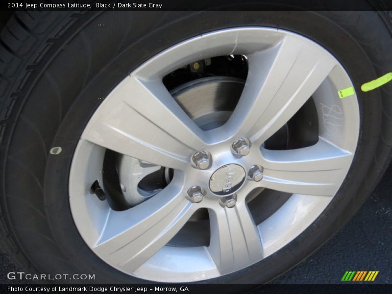 Black / Dark Slate Gray 2014 Jeep Compass Latitude